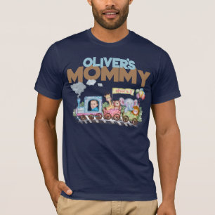 Cute train engine parent's birthday T-Shirt