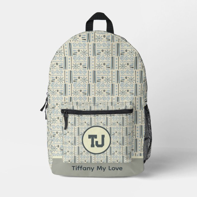 Cute Travel High School Custom Backpack (Front)