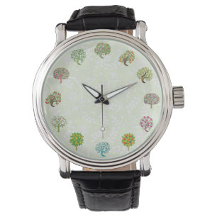 Cute Tree Design Gardener Watch