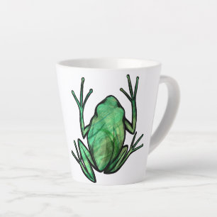 Cute Tree Frog Artistic Frogs I love frogs         Latte Mug