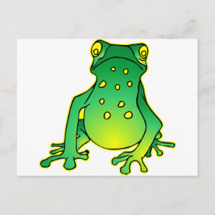 Cute Tree Frog Postcard
