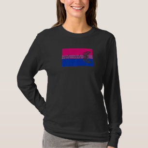 Cute Trendy Gamer Love Gay Bisexual Pride Flag Aes T-Shirt