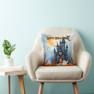 Cute Trendy Halloween Spooky Collection Cushion