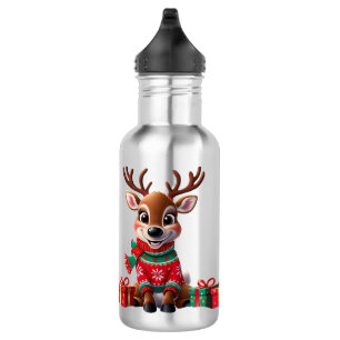 Cute Trendy Modern Funny Christmas 532 Ml Water Bottle