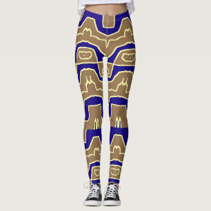 Cute trendy multicolor "Ratti_Creative_Arts" Legg Leggings