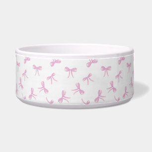 Cute trendy Pink bow Frilly Coquette Pet