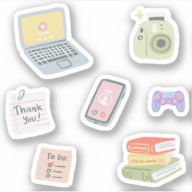 cute trendy Thank you pack of  (Front)