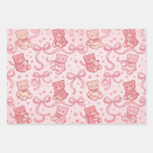 Cute trendy wrapping paper