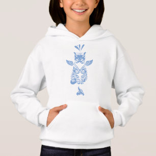 Cute Tribal Cat Girls Hoodie