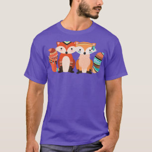 Cute Tribal Pattern Foanimal & Nature LoverGift 99 T-Shirt