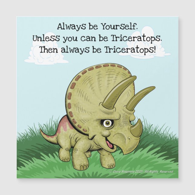 Cute Triceratops (Front)