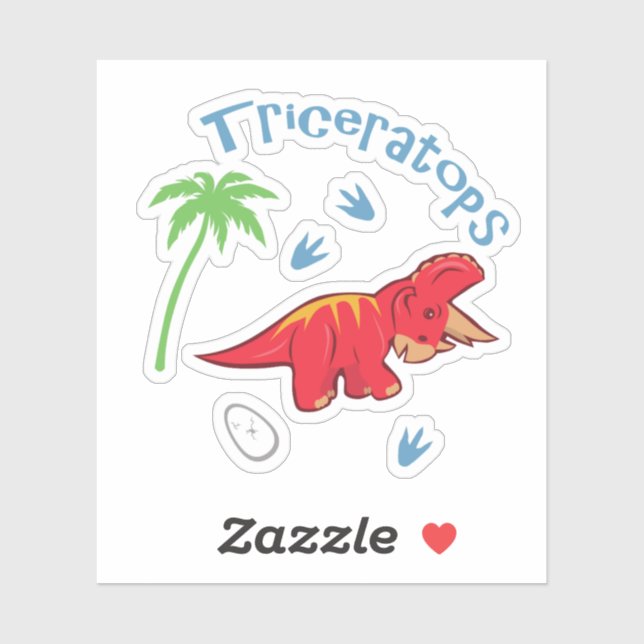 Cute Triceratops (Sheet)