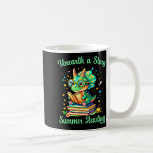Cute Triceratops Unearth a Story 2026 Summer Coffee Mug