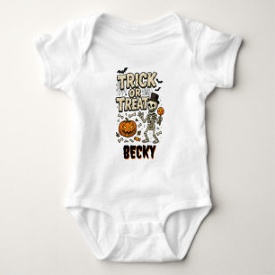 Cute Trick or Treat Baby Bodysuit