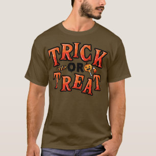 Cute Trick Or Treat Halloween Candy Sweets Costume T-Shirt