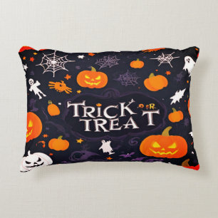 Cute Trick or treat Halloween Decorative Cushion