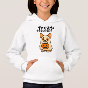 Cute Trick Treat Corgi Dog Ghost