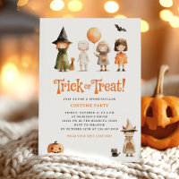 Cute Trick Trick Halloween Kids Party
