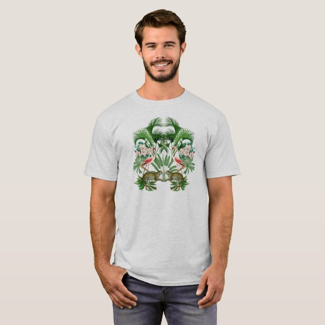 Cute tropical animals composition 2 T-Shirt (Front Full)