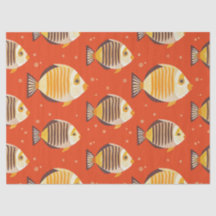 Cute Tropical Fish Pattern