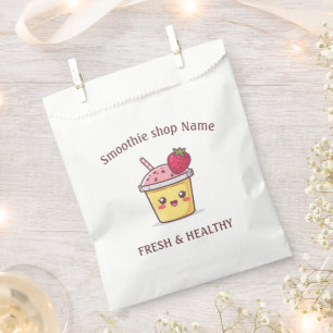Cute Tropical Fruit Smoothies Fruit Kitchen shop Favour Bags