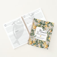 Cute Tropical Lemon Citrus Watercolor Recipe