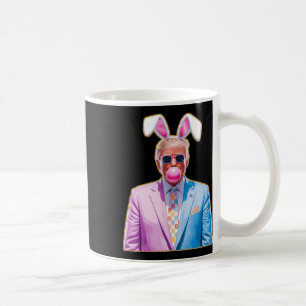 Cute Trump Easter Republican Jesus Bunny Egg Ears Coffee Mug
