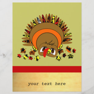 Cute Turkey Flyer