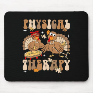 Cute Turkey Physical Therapy Pt Pta Fall Autumn Th Mouse Mat