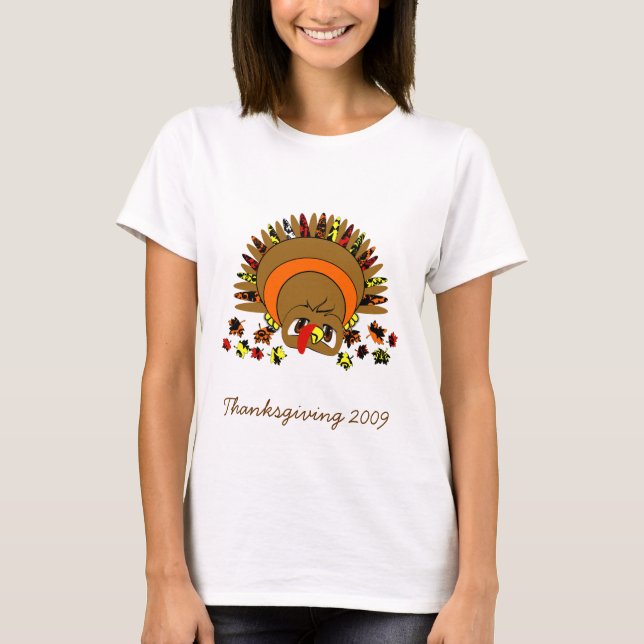 Cute Turkey T-Shirt (Front)