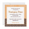 Cute Turkey Thanksgiving Feast Dinner Invitations