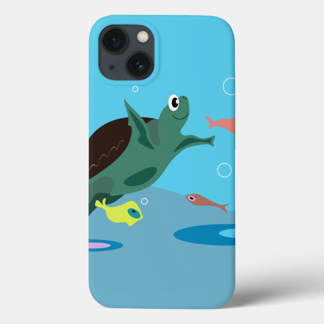 Cute Turtle Case-Mate iPhone Case (Back)