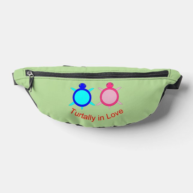 Cute Turtle Couple Bum Bags (Lay Down)