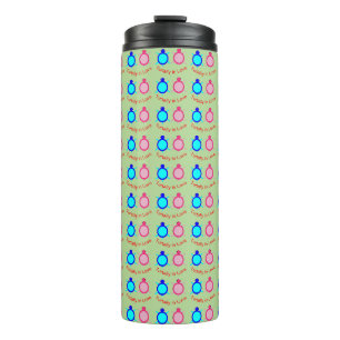Cute Turtle Couple Thermal Tumbler