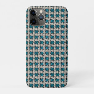Cute Turtle Floral pattern iPhone 11 Pro Case
