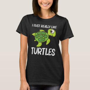 Cute Turtle For Men Women Sea Turtle Reptile Anima T-Shirt