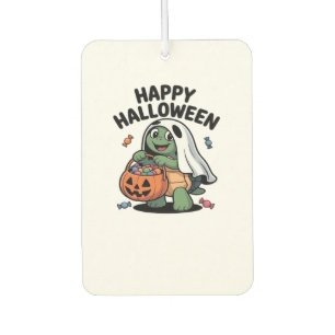 Cute Turtle Ghost Costume � Adorable Halloween Tri Car Air Freshener