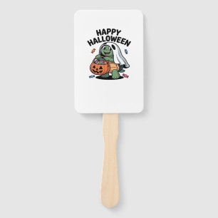 Cute Turtle Ghost Costume � Adorable Halloween Tri Hand Fan