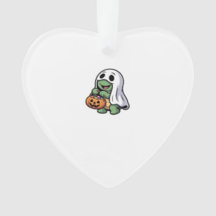 Cute Turtle Ghost Costume � Adorable Halloween Tri Ornament