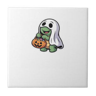 Cute Turtle Ghost Costume � Adorable Halloween Tri Tile