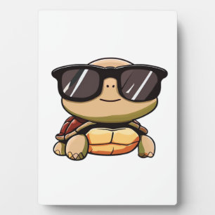 Cute Turtle Halloween 2023 sunglasses Costume Over Plaque