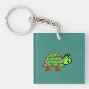 Cute Turtle Key Ring