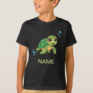 Cute Turtle Kids’ T-Shirt