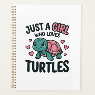 Cute Turtle Lover Girl Vintage Engraving Shirt Des Planner