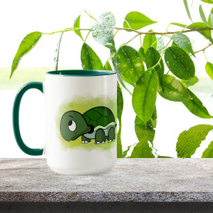 cute turtle lovers add text  mug