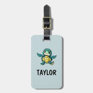 Cute Turtle Personalised Colourful Bag Backpack Luggage Tag