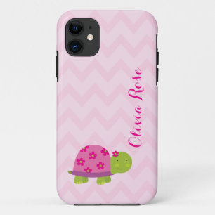 Cute Turtle Pink Personalised Iphone5 case