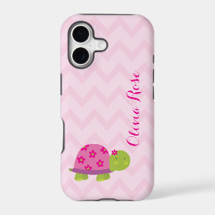 Cute Turtle Pink Personalised Iphone5 case