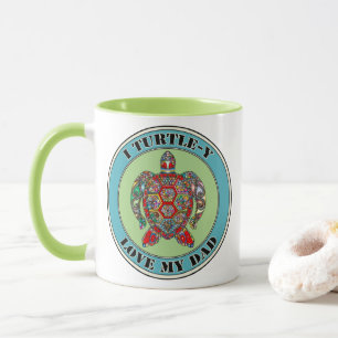 Cute turtle ‘play on words’ mug