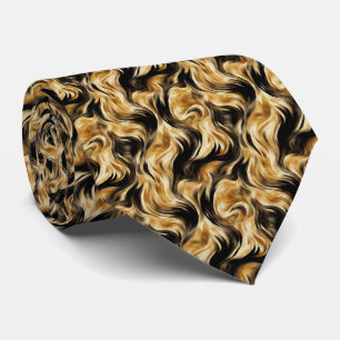 Cute turtle shell pattern tie